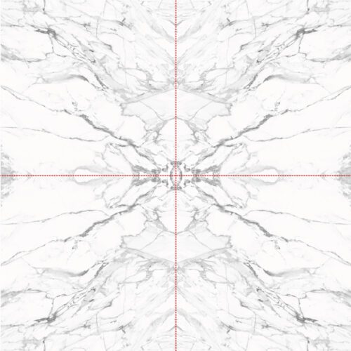 BBHG-149B HPL Glossy Rock Black Salt White Marble Colour
