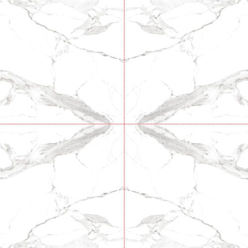 BBNL-2864 HPL Glossy Manta White Marble Colour