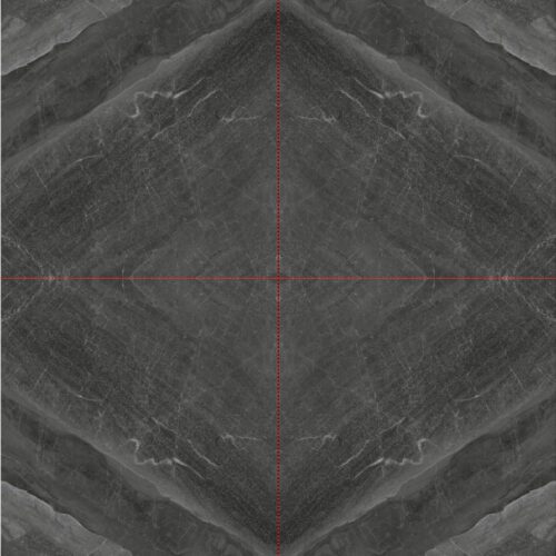 HPL Marble Black Star Sapphire Design Flip